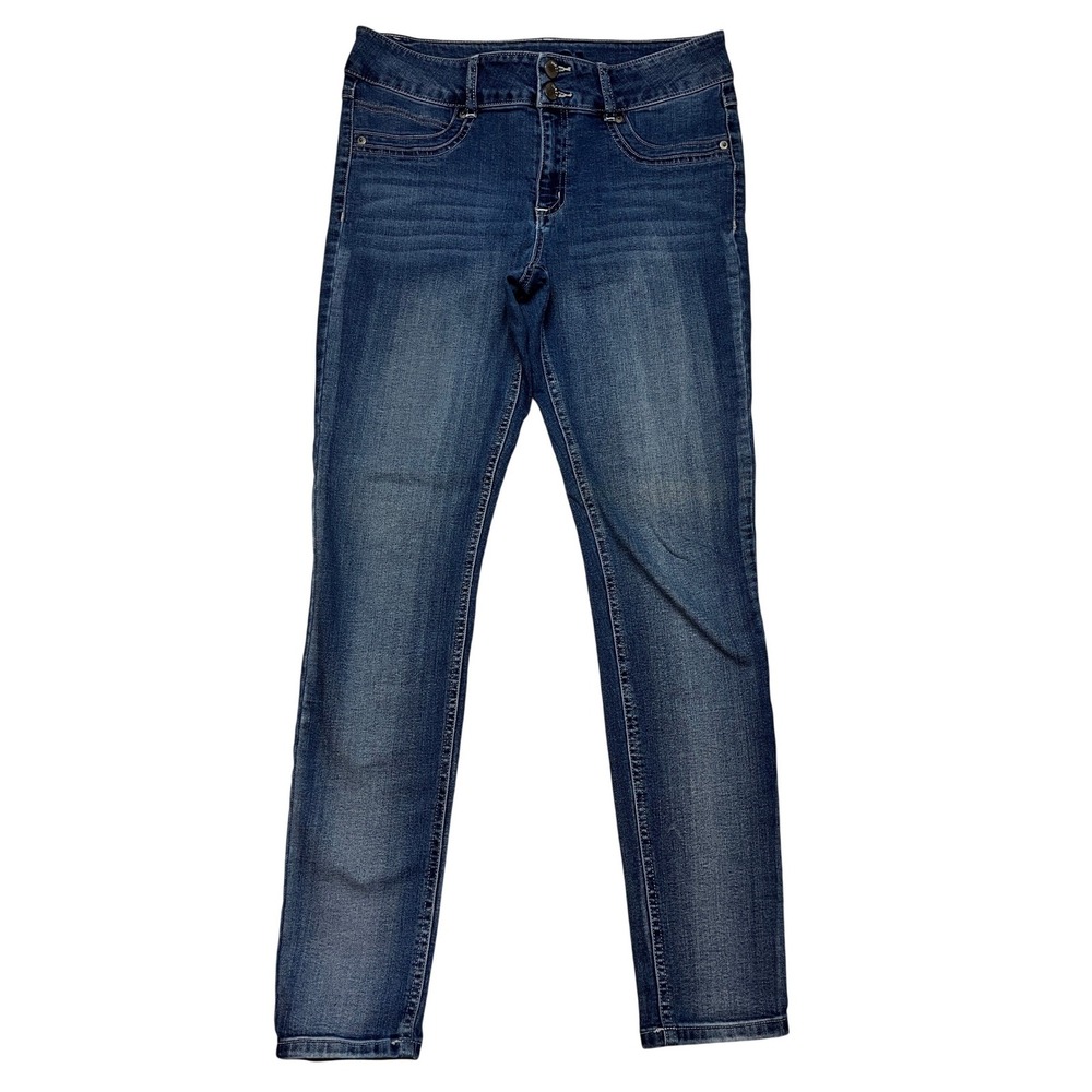 rue21 Jegging Womens 9/10R Blue Freedom Flex Mid Rise Skinny Denim Jeans‎